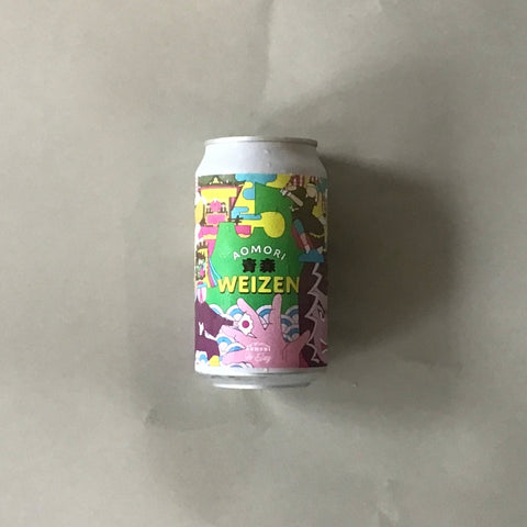 ビーイージーブルーイング /青森ヴァイツェン-Aomori Weizen German Wheat Beer 350ml