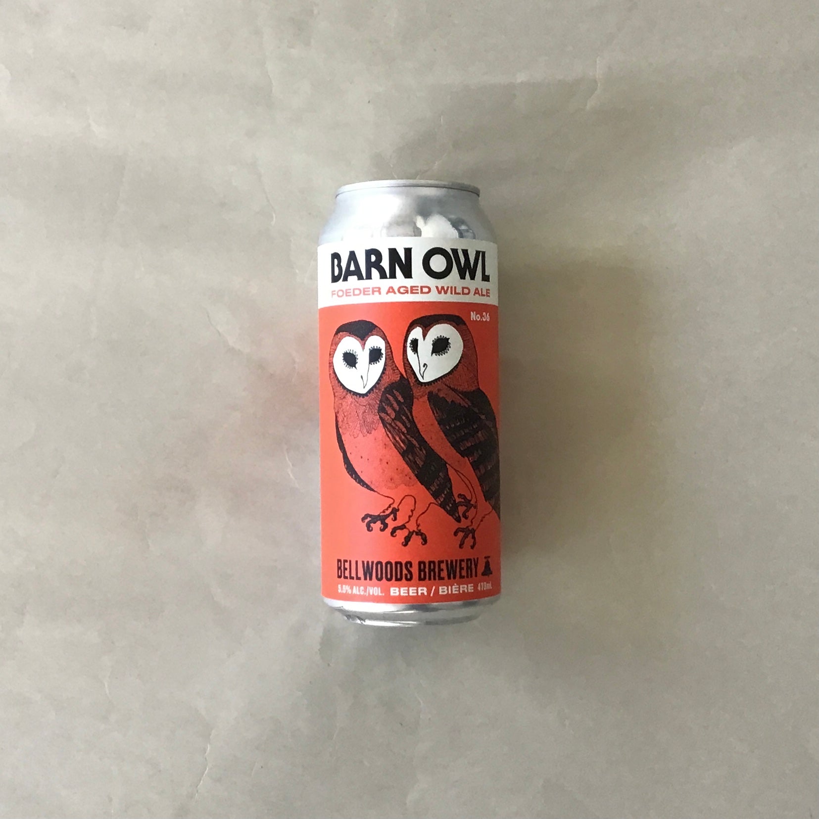 ベルウッズ/バーンオウルｰBarn Owl No.36 Wild Ale 473ml