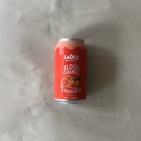 ソース/ブラッドオレンジ＆ピーチサワー‐Blood Orange＆Peach Sour 375ml