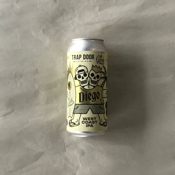 トラップドア/ディエゴ‐Diego West Coast IPA 473ml – Beer OWLE