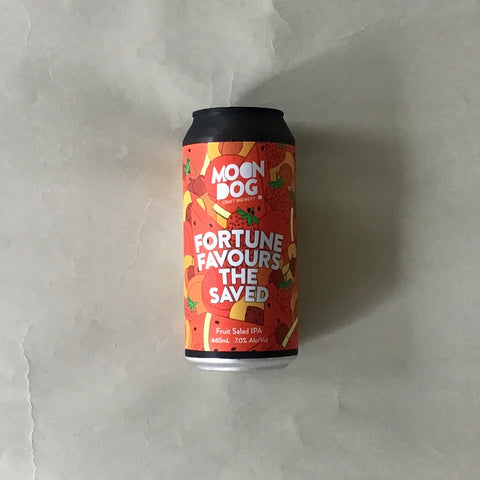 ムーンドッグ/フォーチュンフェイバーザセーブ‐Fortune Favours The Save Fruit Salad IPA 440ml