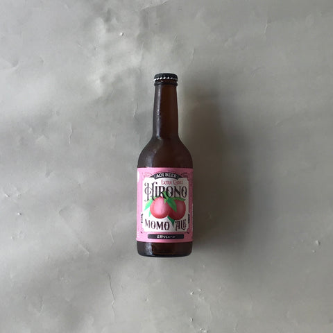 アオイビール/広野ももエール−Hirono Momo Ale Fruit Ale 330ml