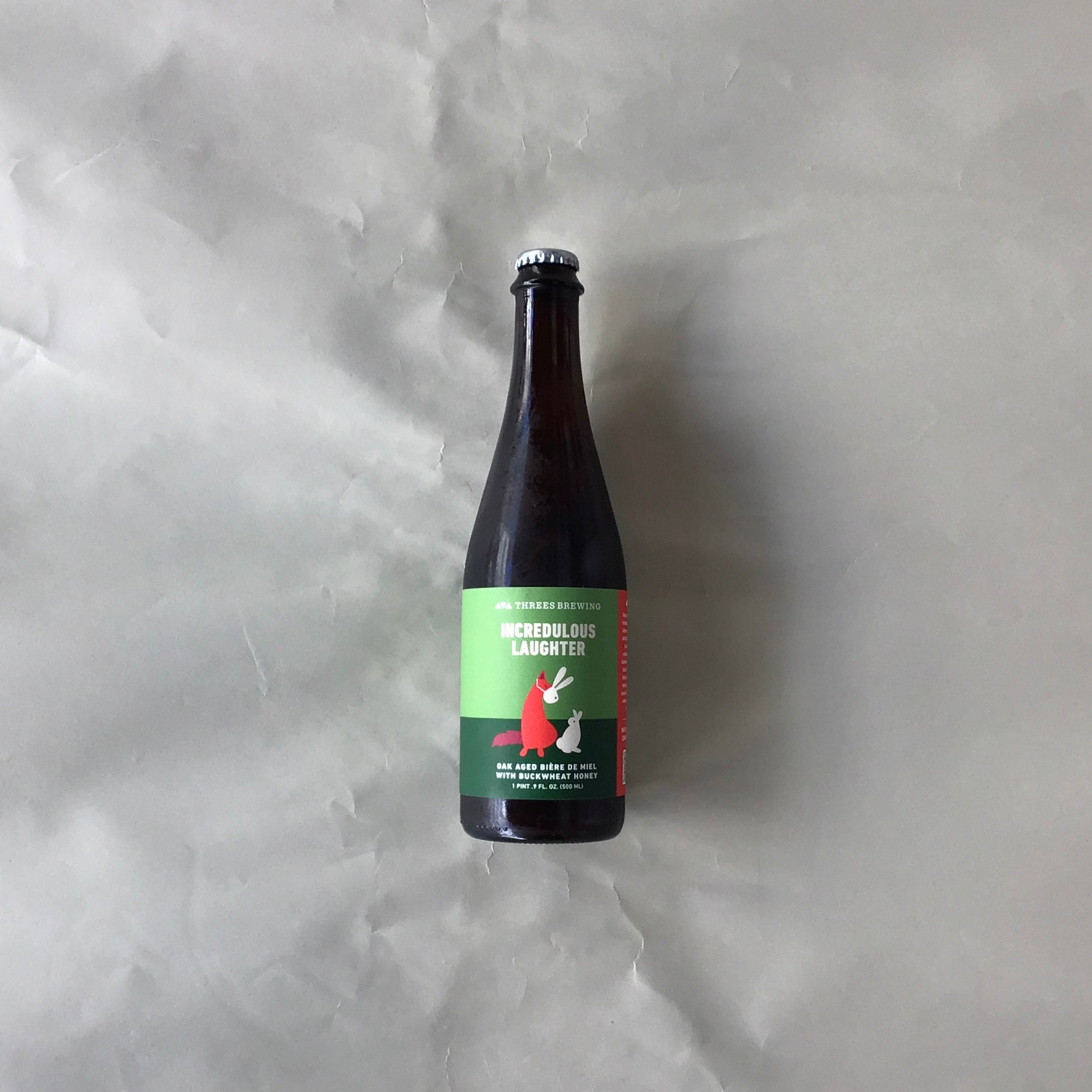 スリーズ/インクレデュラスラフター‐Incredulous Laughter Oak-Aged Biere de  Miel 500ml