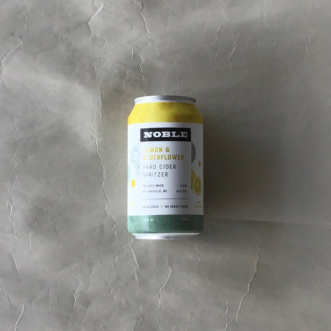 ノーブルサイダー/レモン・エルダーフラワースピリッツァーｰLemon & Elderflower Spritzer Dry Hard Cider 355ml