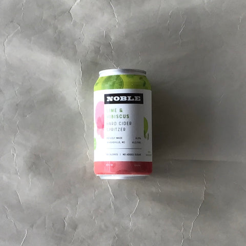 ノーブルサイダー/ライム・ハイビスカススピリッツァーｰLime & Hibiscus Spritzer Dry Hard Cider 355ml