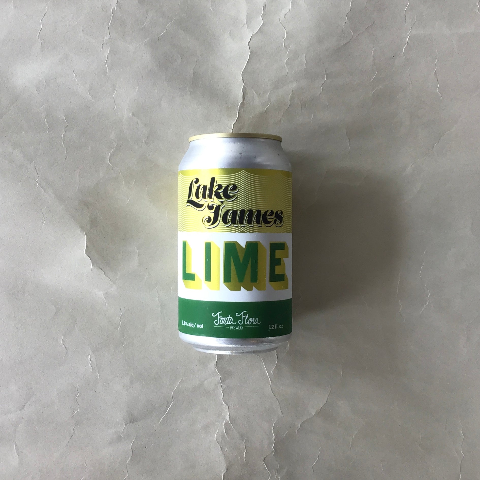 フォンタフローラ/レイクジェームズライム-Lake James Lime Light Lager with Heritage Corn, Lime Zest & Sea Salt 355ml