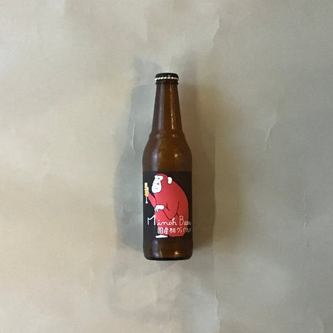 箕面ビール/桃ヴァイツェン(川中島)-Momo Weizen kawanakazima Weizen 330ml