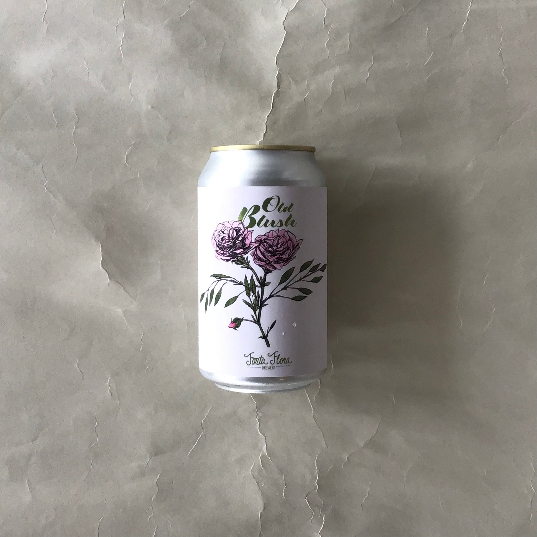 フォンタフローラ/オールドブラッシュ-Old Blush Rosé-Inspired Mixed-Culture Ale with NC Muscadine Grapes 355ml