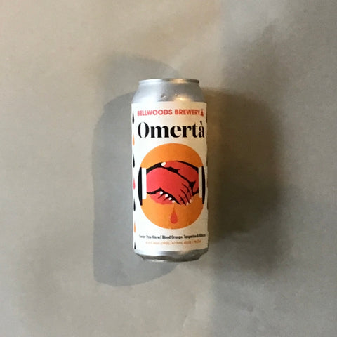 ベルウッズ/オメルタ‐Omerta Foeder Aged Wild Ale w/ Blood Orange Tangerine & Hibiscus 473ml