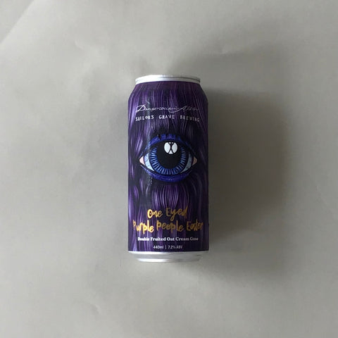 セイラーズグレイブ/ワンアイド パープル ピープル イーター-One Eyed Purple People Eater Double Fruited Oat Cream Gose 440ml
