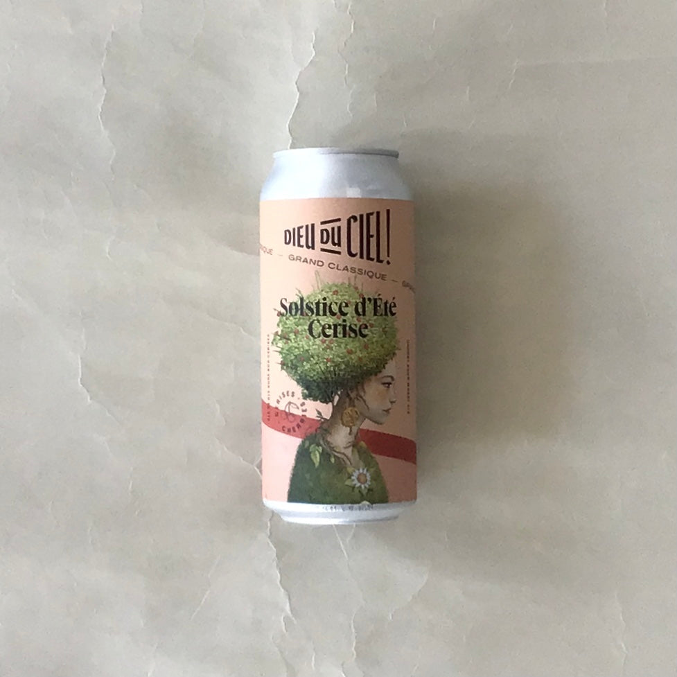 デュードゥシエル/ソルスティス・デテ・スリーズ-Solstice d'Été Cerises Sour Wheat Ale with Cherries 473ml