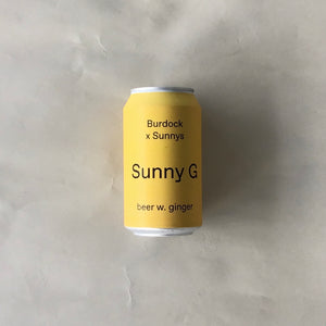 バーダック/サニージー-Sunny G Dry Hopped Sour Ale w/ Ginger 355ml