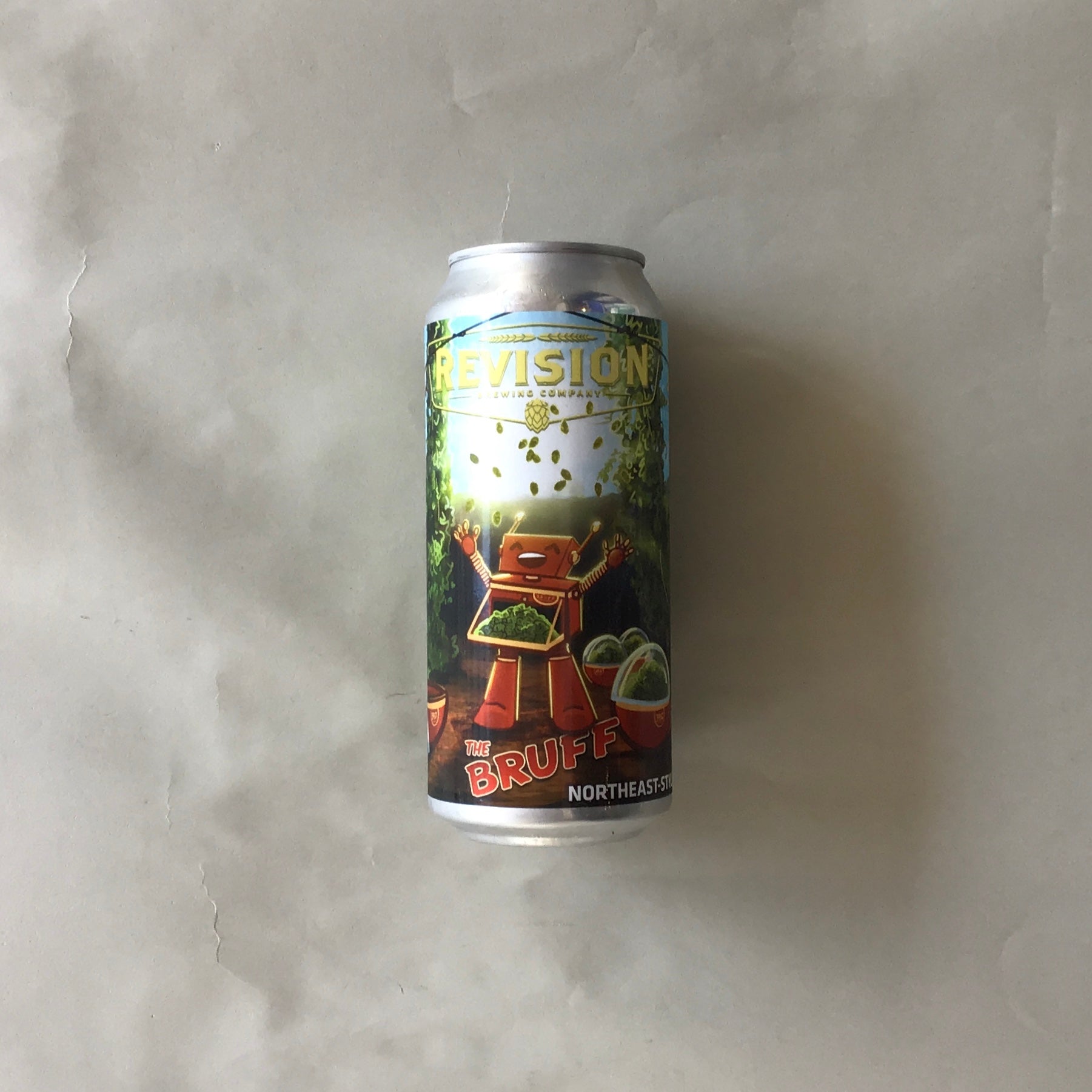 リヴィジョン/ザ ブルッフ-The Bruff Northeast-Style DIPA 473ml