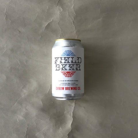 オックスボウ/フィールドビア‐Field Beer  Farmhouse Ale with  Herbs & Honey 355ml