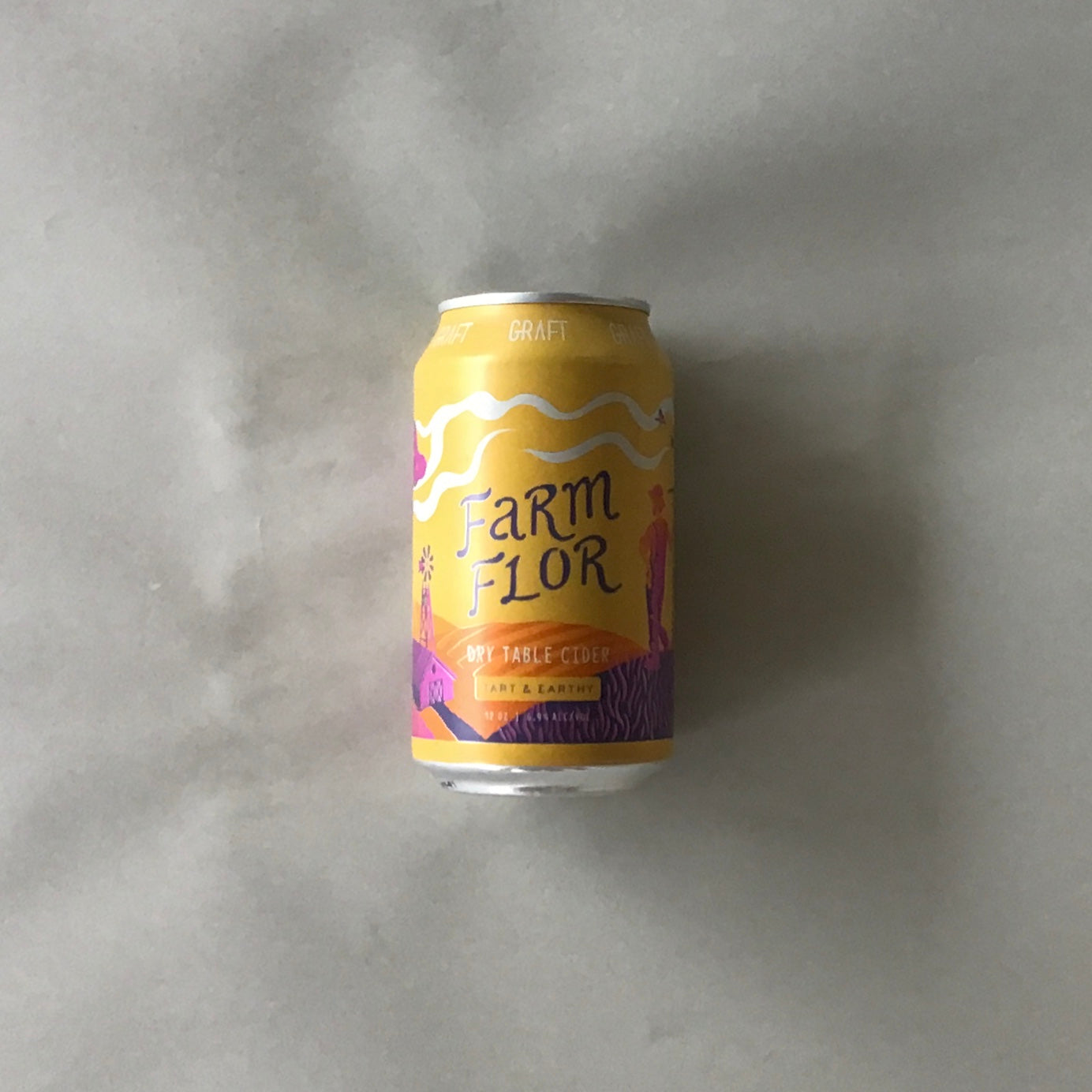 グラフトサイダー/ファームフロール‐Farm Flor Farmhouse Dry Cider 355ml