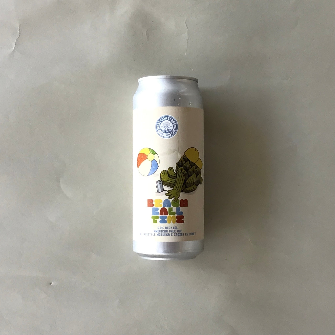 ウエストコーストブルーイング/ビーチボールタイムｰBeach Ball Time American Pale Ale 500ml