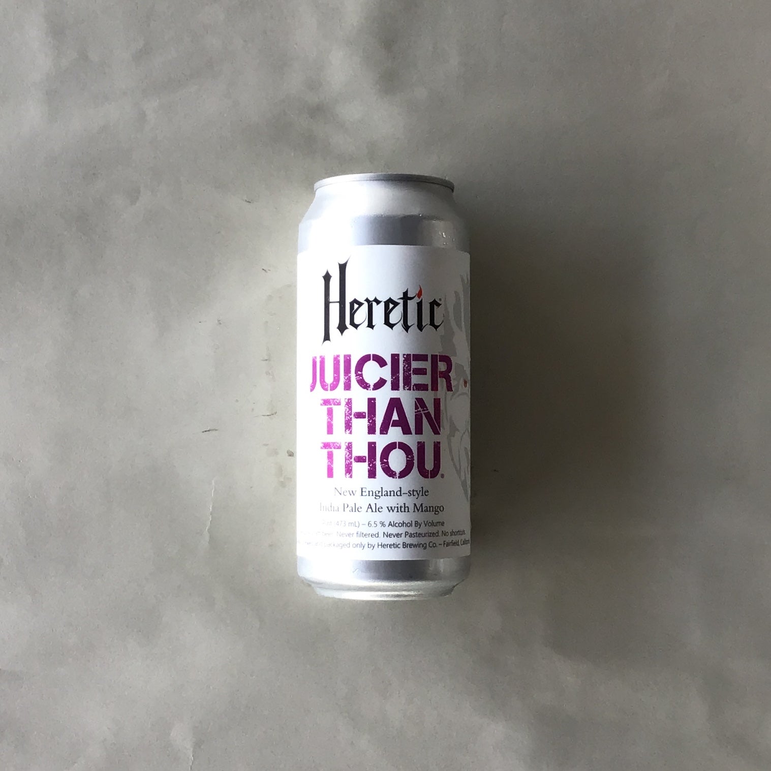 ヘレティック/ジューシア ザン ゾウ-Juicier Than Thou NE Style IPA 473ml